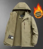 Men's Fleece-Lined Winter Jacket - Image 2