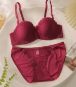 Lace Bra & Panty Set - Image 2