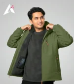 Men's Fleece-Lined Winter Jacket