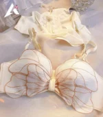 The Midnight Scalloped Seamless Bra