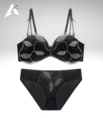 small chest push up flat chest special embroidered Bra - Image 2