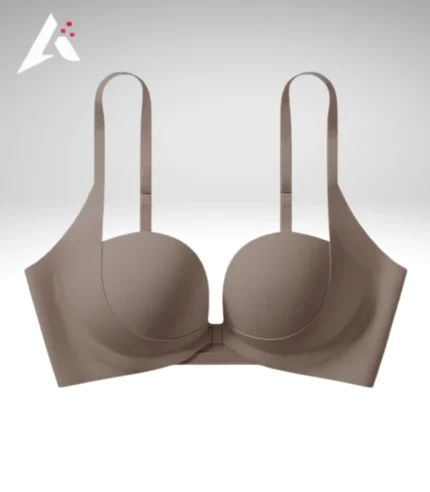 The Midnight Scalloped Seamless Bra